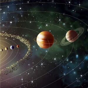 Solar System tapestry